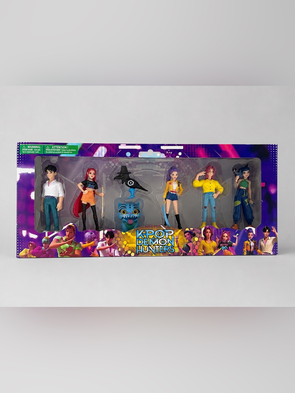 KPOP Demon Hunters 7-Piece Collectible Figure Set